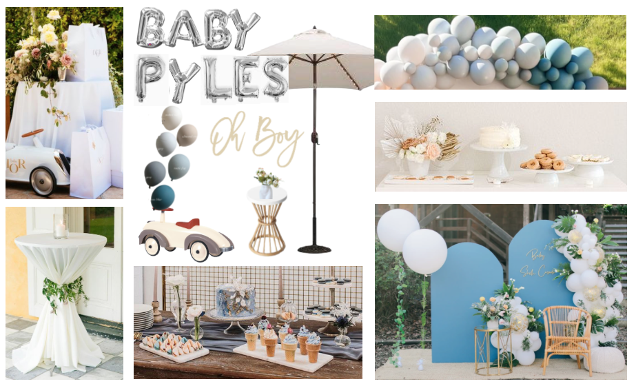 Baby Shower - Deco & food - Marie and Mood - Blog mode lifestyle